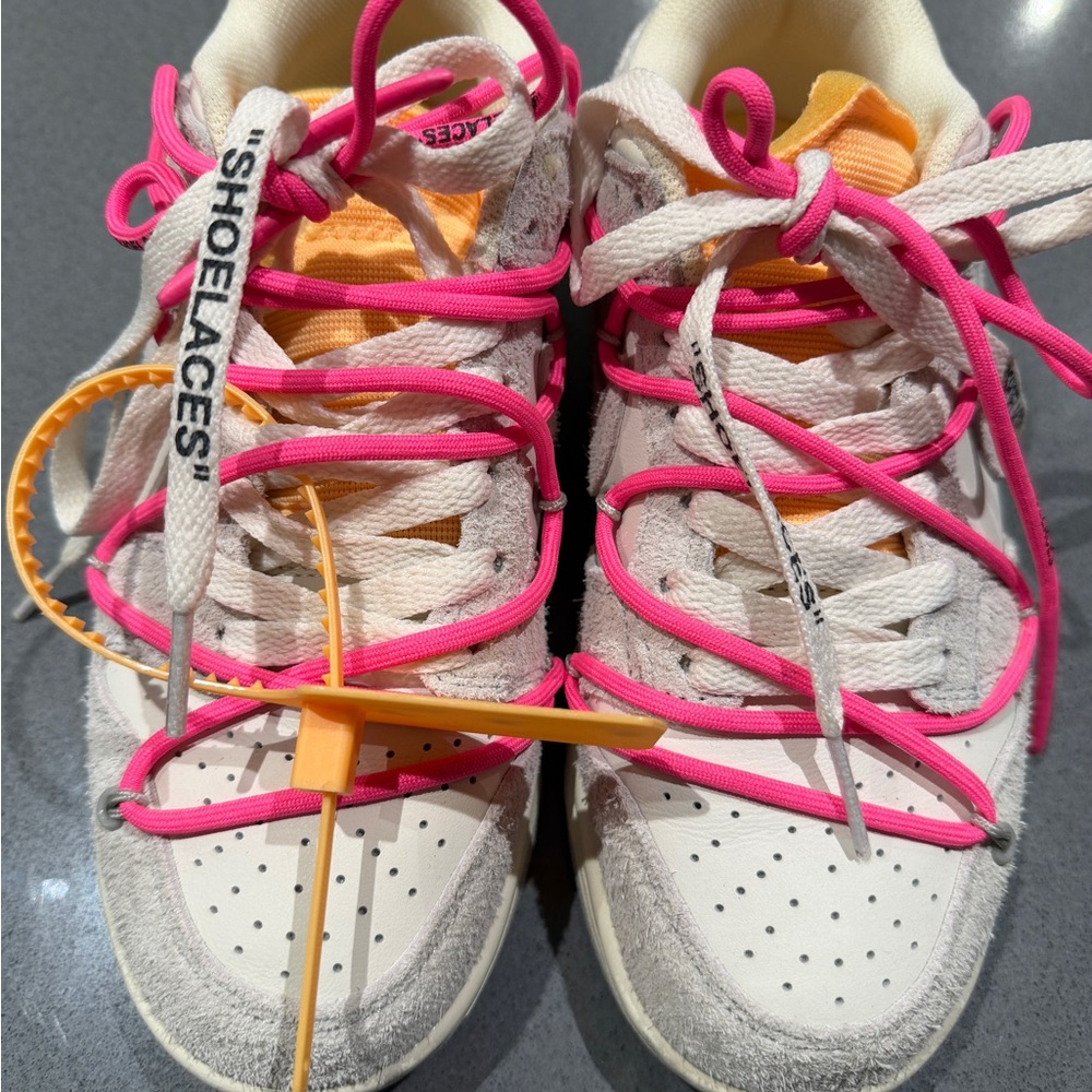 Off-White x Nike Dunk Low “Dear Summer” Lot 17 – Size 7 – Like New – Rare